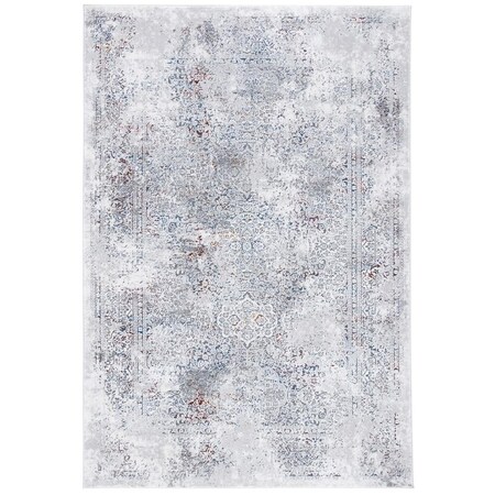 Safavieh 4 ft. 5 in. x 6 ft. 5 in. Craft Power Loomed Rectangle Area Rug Grey & Blue CFT955F-4